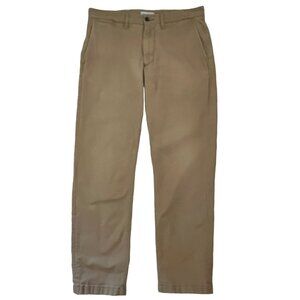 Hennepin Chino Mens Pants 32Wx30L Khaki by Goodfellow and Co Tan